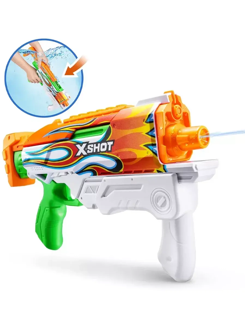 Водный бластер водяной пистолет Зуру X-Shot Water Hyperload