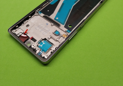 Infinix Note 40 4G (X6853) рамка дисплея + Проклейка дисплея + шлейф кнопок + фиксатор кнопок (ORIG-SP)