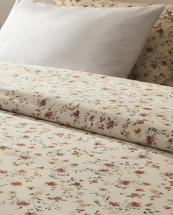 Пододеяльник Zara Home перкаль, хлопок 100%, с цветочным принтом, 6146/088
