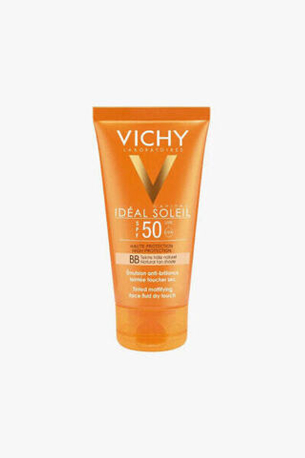 Vichy Capital Soleil BB Tinted Fluid Spf50 Водостойкий тональный флюид с высокой степенью защиты от солнца