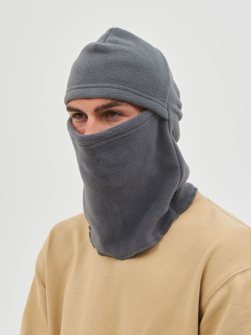 Балаклава Флис (280гр/м) цвет Серый