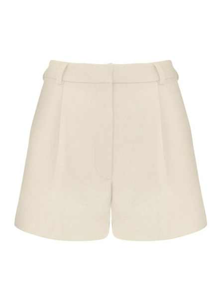 Шорты из костюмной ткани