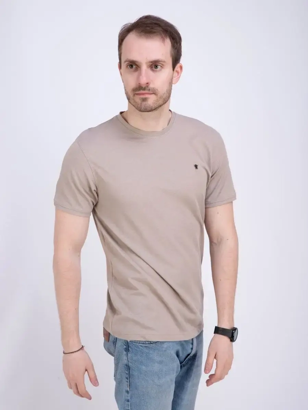 Футболка мужская Турция однотонная