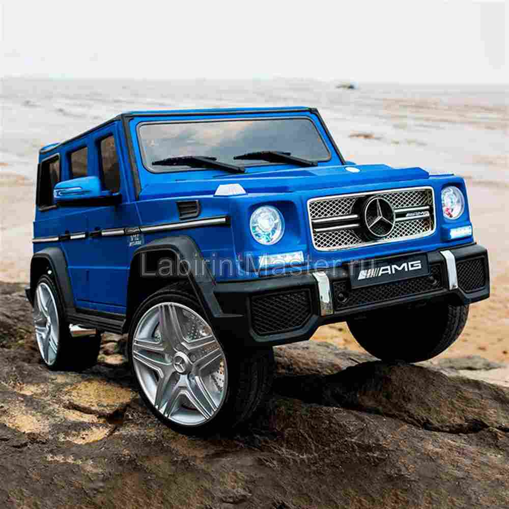 Детский электромобиль "Mercedes-Benz AMG-G 65" синий