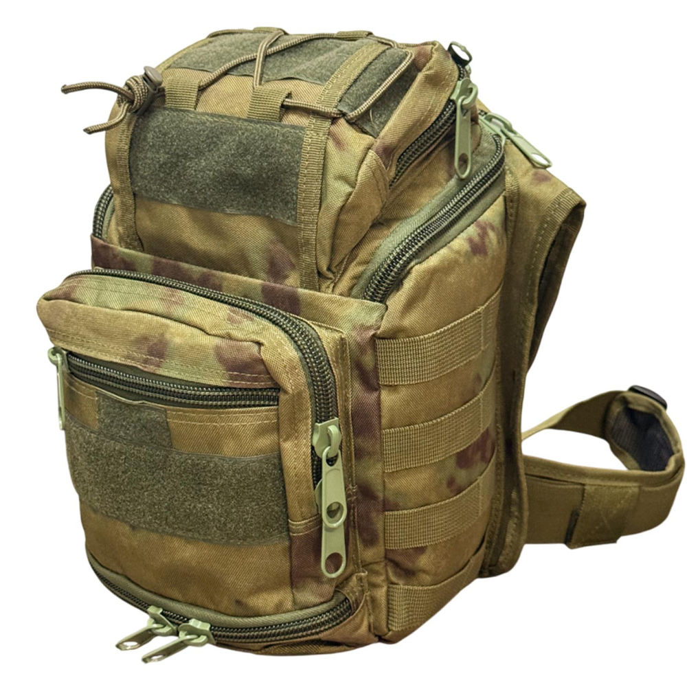 Тактическая мужская сумка через плечо 9 л