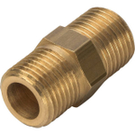 Ниппель STOUT SFT 0003 - 1/8" (для стальных труб, латунь без покрытия)