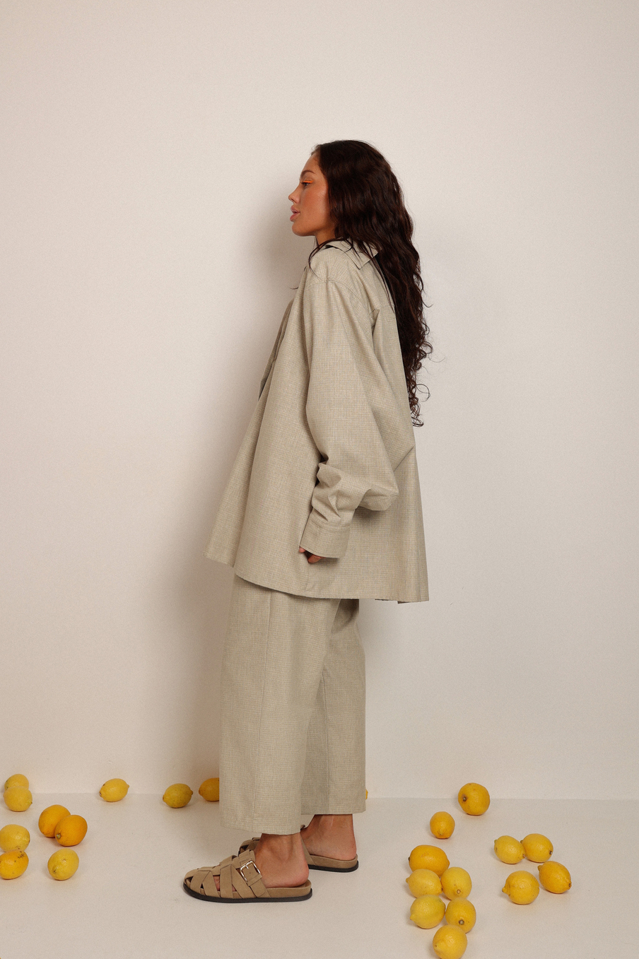 Рубашка с вышивкой из хлопка