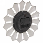 Часы настенные «Помпеи» D25см серебро 8835