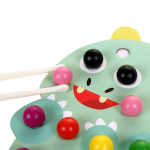 Развивающая игрушка деревянная с шариками коробка C-41932