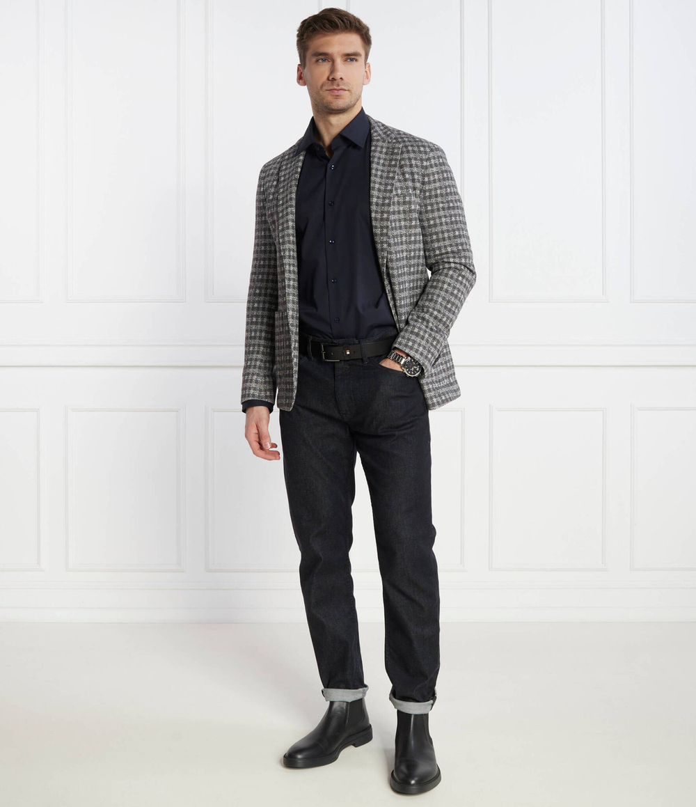 Рубашка H-JOE-kent- BOSS BLACK - темно-синий(50473265)