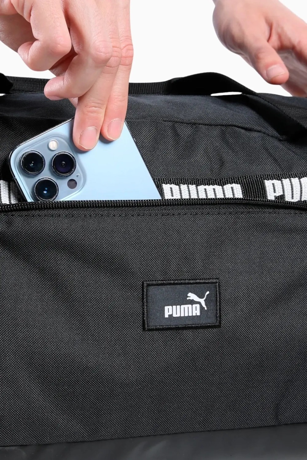 Сумка спортивная Puma Phase Tape L - черный