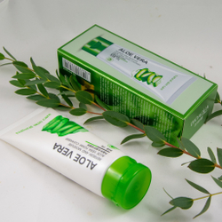 Пенка для умывания с алоэ, 100г