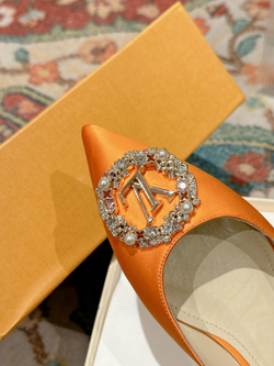Louis Vuitton Met Slingback Ballerina