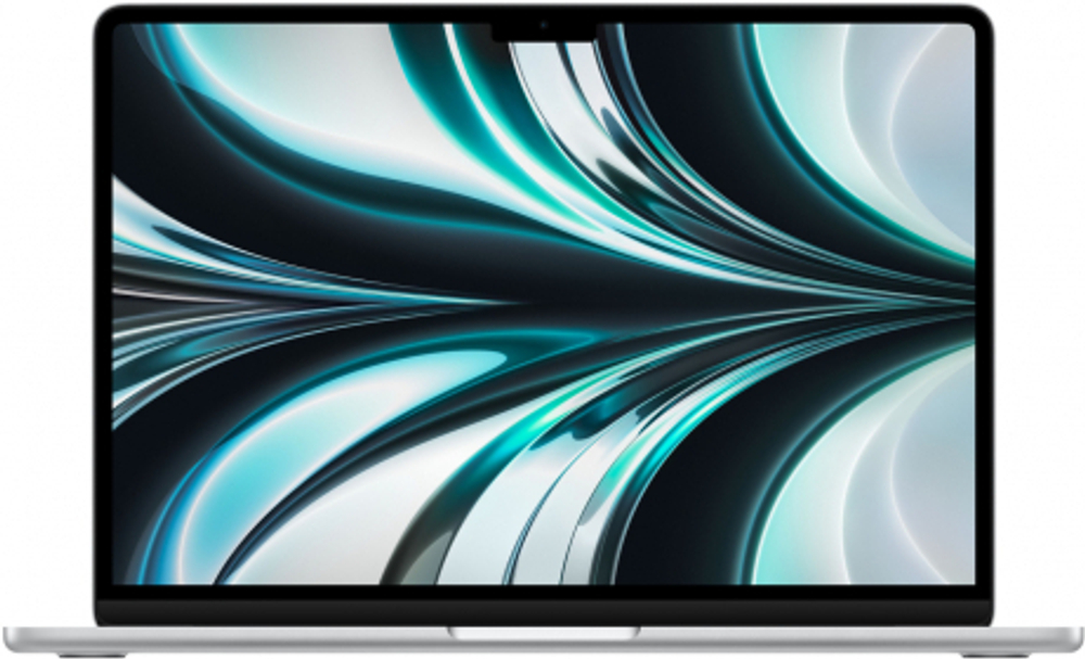 Apple MacBook Air 13" (M2, 8C CPU/10C GPU, 2022), 16 ГБ, 1 ТБ SSD, серебристый