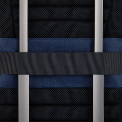 Рюкзак Piquadro Wollem CA6239W129BM/BLU синий полиэстер/натур.кожа
