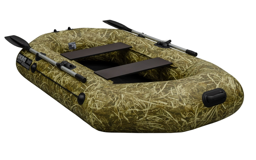 Аква мастер 240 камуфляж темный камыш (лодка ПВХ)