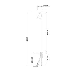 Грунтовый светильник Arte Lamp