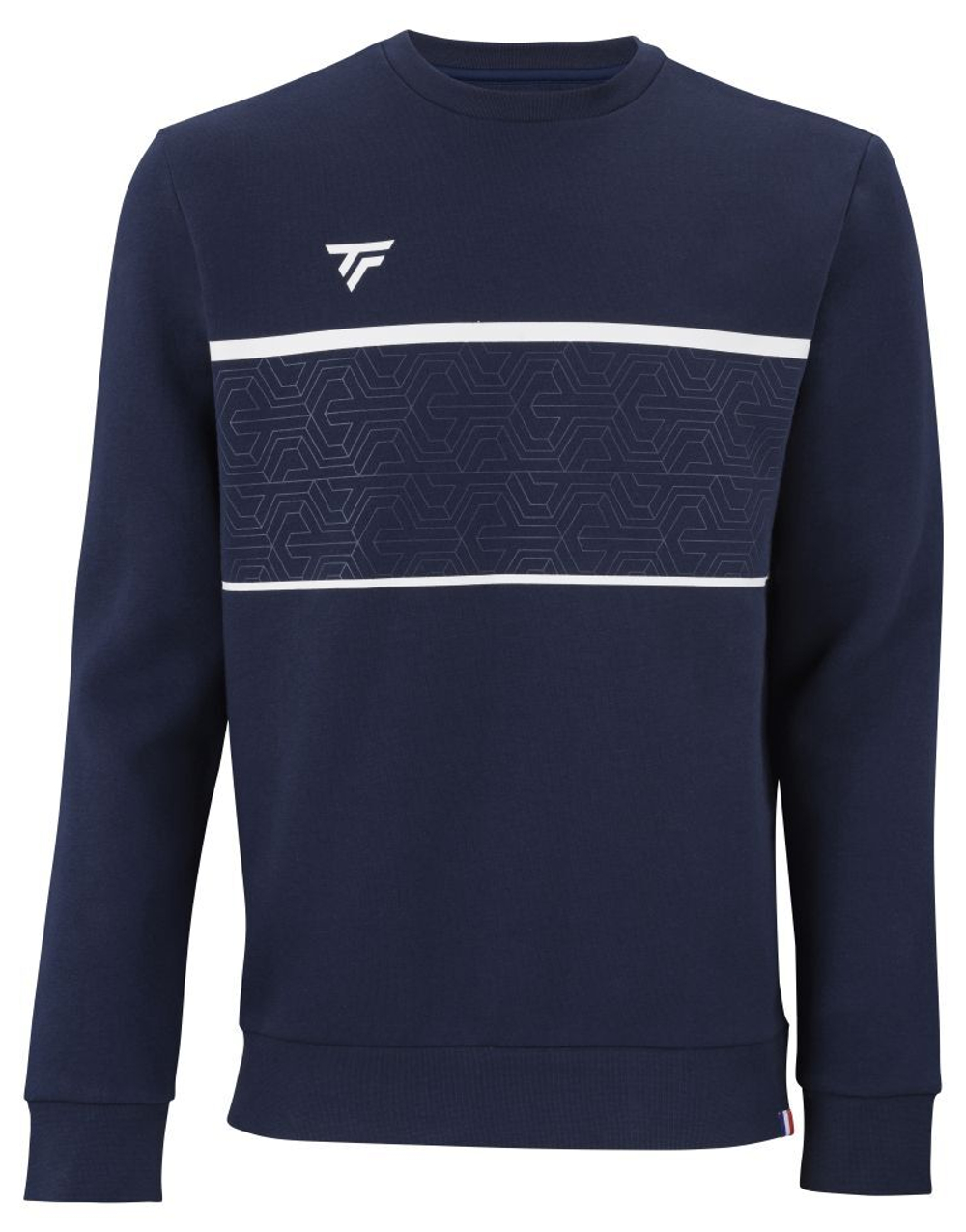 Мужская теннисная кофта Tecnifibre Team Sweater - небесный