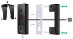 PX-CP1 вызывная панель к видеодомофону, FHD (1080P) / CVBS, угол обзора 110°, цвет черный