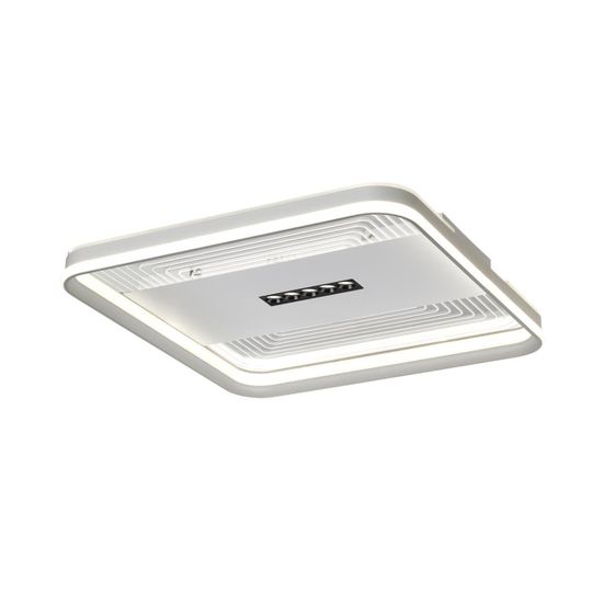 7664/110LS MITRA LED SN 62 Светильник пластик/белый LED 110Вт 3000-4000-6000K 480х480 IP20 пульт ДУ SOLAR