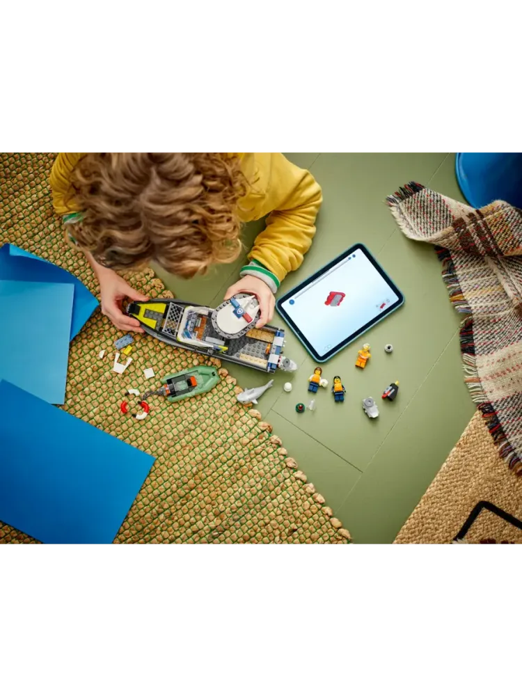 Конструктор City 60456 Погоня на полицейском катере