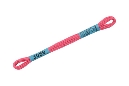 Мулине "Gamma", 100% хлопок , 8 м, №3089