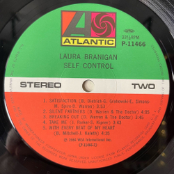 Винтажная виниловая пластинка LP Laura Branigan Self Control (Japan 1984) (Obi) Self Control