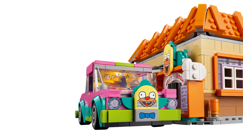 Конструктор Лего Иконс Симпсоны Красти Бургер 10352 | LEGO Icons Krusty Burger 10352 коллекционная модель 1635 дет 18+