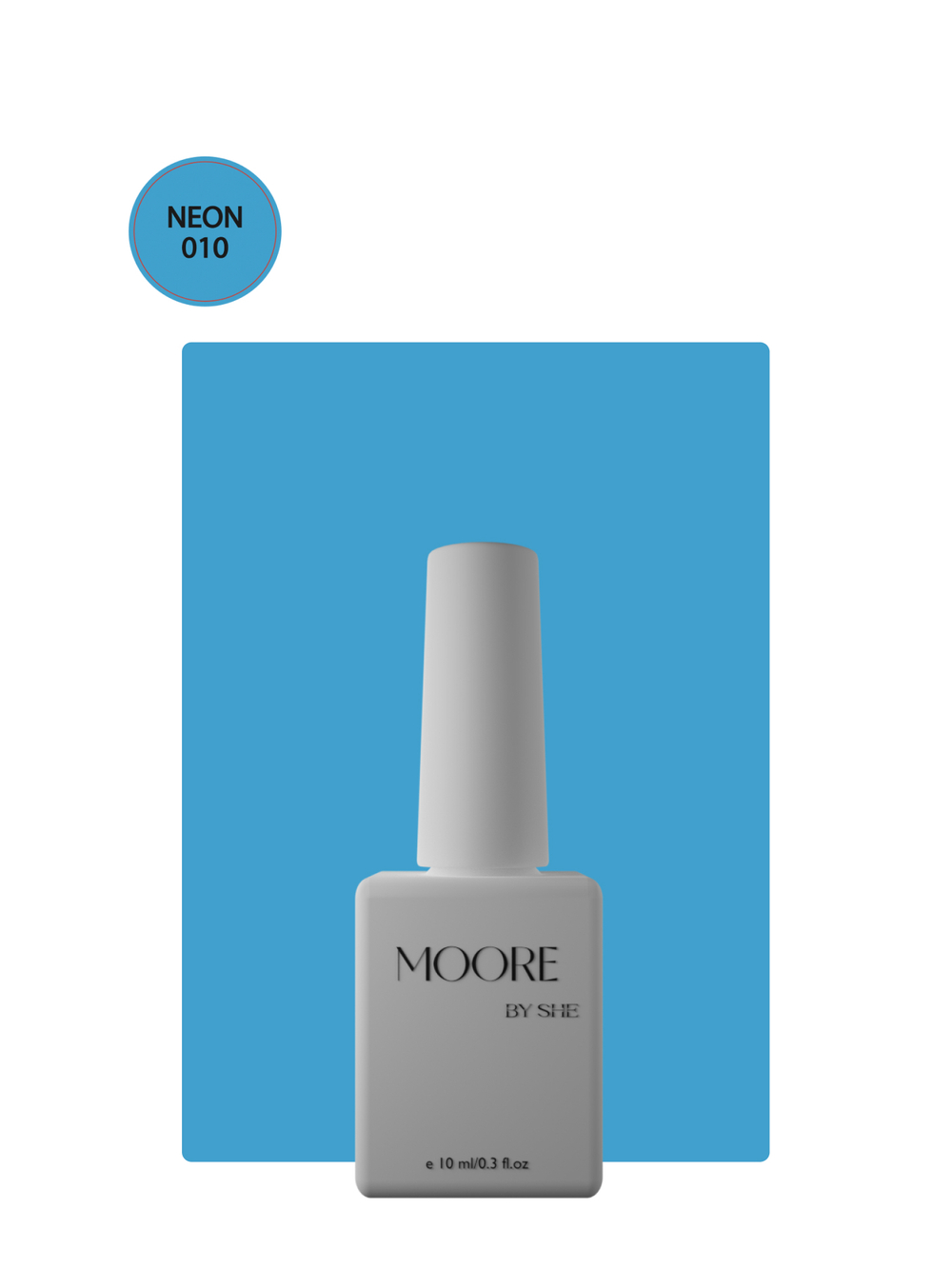 Moore Гель-лак NEON  10 10 ml
