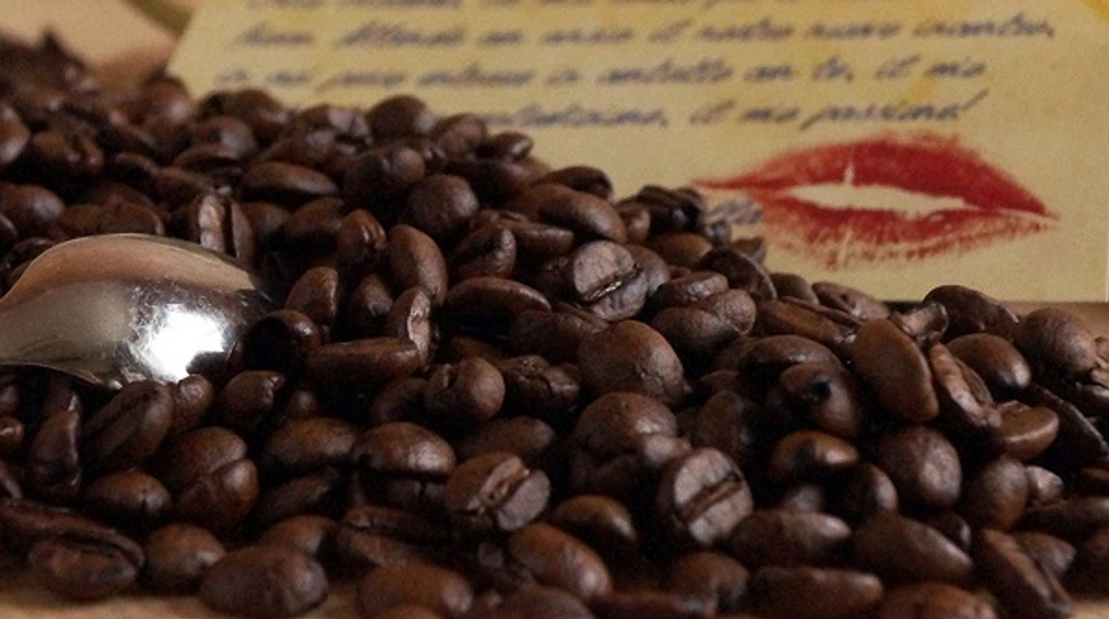 Кофе в зернах ароматизированный Santa Fe Французский поцелуй Арабика 1кг