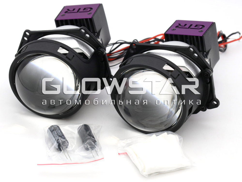 Билед модули GTR ES7 3.0 дюйма, 5500K, 12V, 48W/58W, крепление 3R (комплект, 2шт)