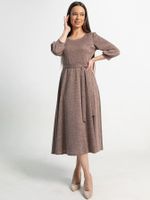 Платье трикотажное Ирина НЬЮ (кофе) П15220-9М LT Collection