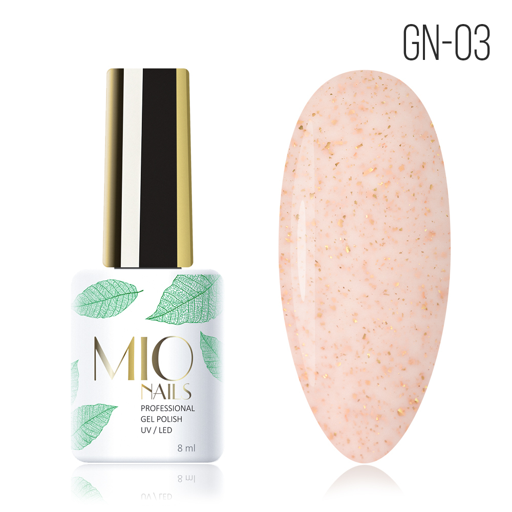 Гель-лак MIO NAILS Golden Nude № 3, 8мл