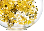 Pendant design lamp Tangle Globe by Artecnica (Gold)