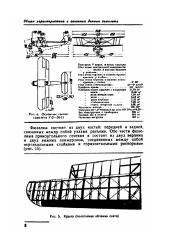 Техническое описание самолета У-2 с мотором М-11 | Д.И. Арнов