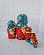 Матрешка "с курочкой" традиция 5мест
