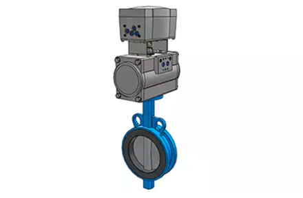 Дисковый затвор DN125