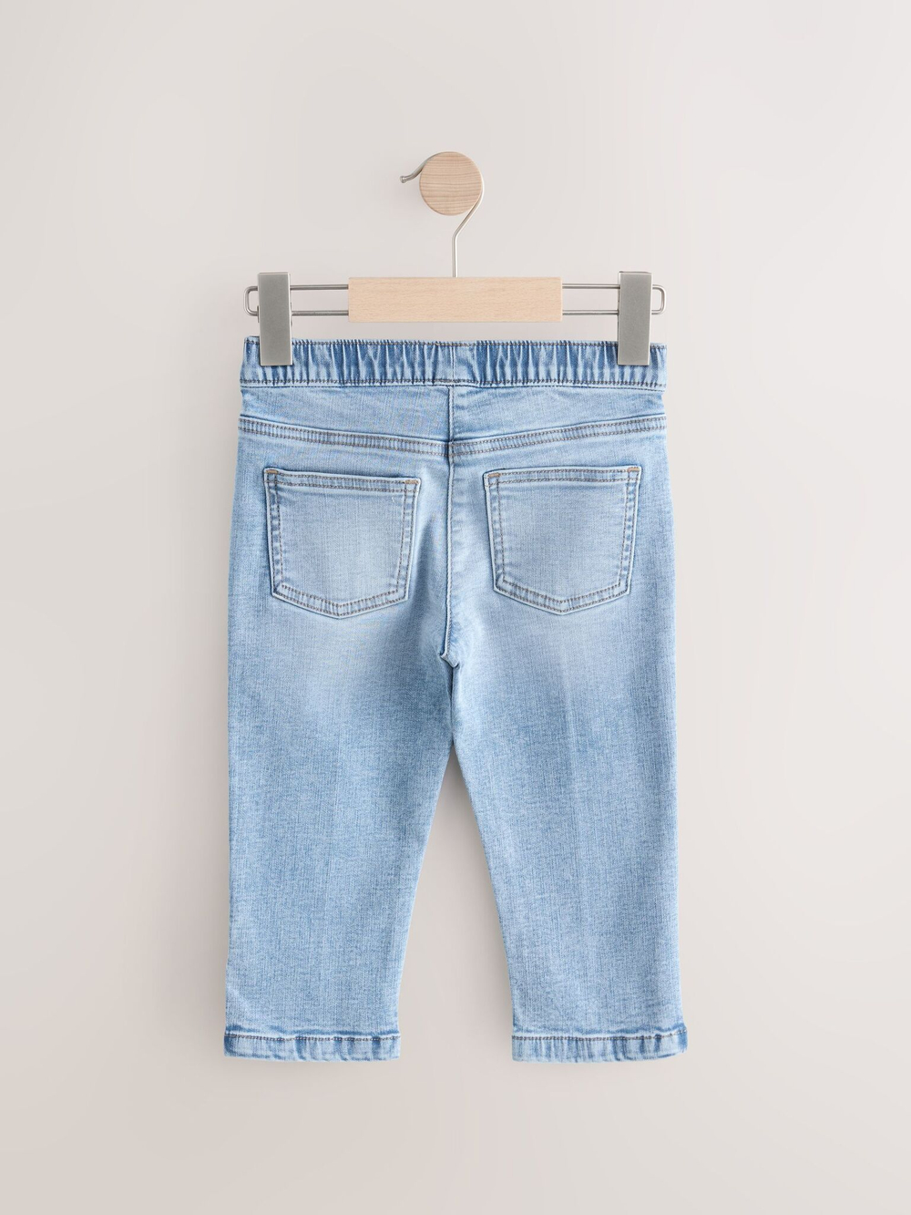 Джегинсы капри для девочки Next E29-126, Голубой