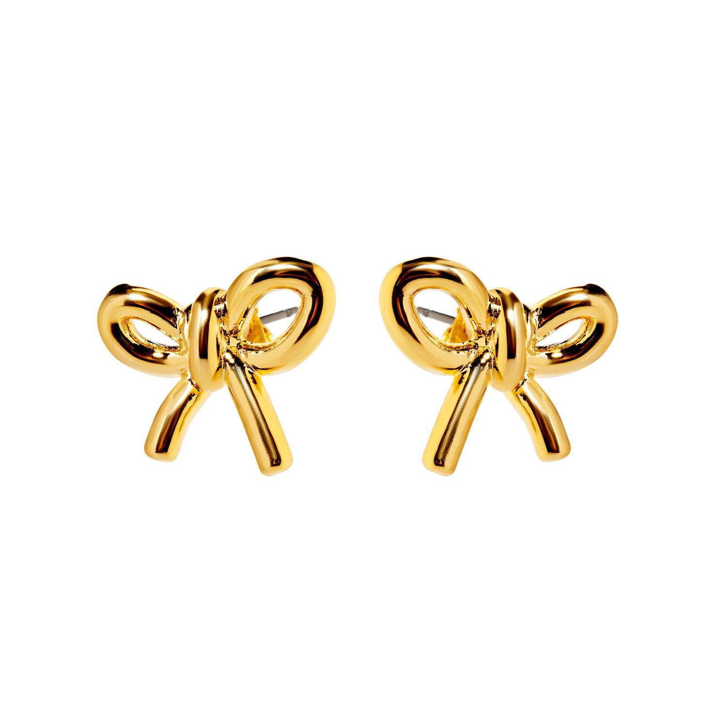 Серьги Elegant Bow Earrings - Gold