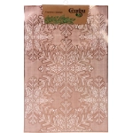 Салфетка на стол 30*45см «Снежинка» розовое золото