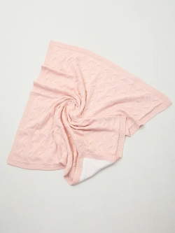 Конверт на выписку для новорожденных вязаный