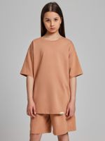 Костюм для девочки Азарт-1 Виотекс КОРИЧНЕВЫЙ