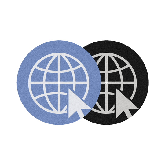CREAM SODA "INTERNET FRIENDS" SLIPMAT 12" (pair)