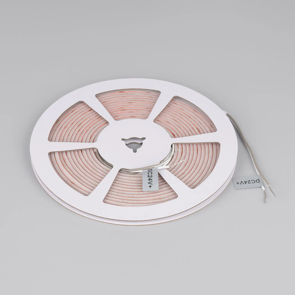 Светодиодная лента герметичная MICROLED-SEW-M320-3mm 24V White6000 (6 W/m, IP65, 5m) (Arlight, CRI>90) 061997