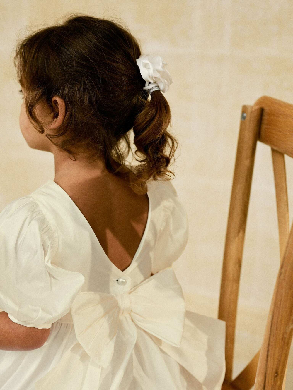 Платье для девочки Next 750-090, Кремовый