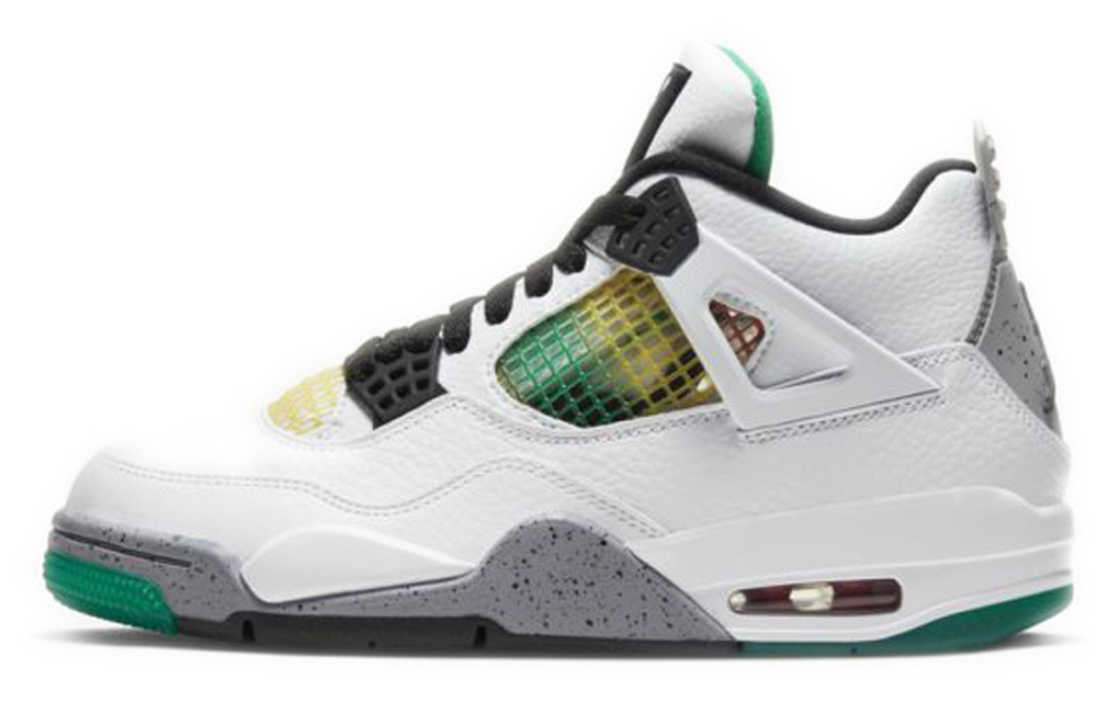 Кроссовки Jordan Air Jordan 4 Retro Lucid Green (Женская размерная сетка)