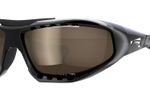 Спортивные очки LiP Surge / Gloss Black - Black / PC Polarized / Brown Lens