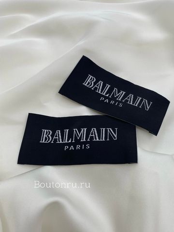 Бирка Бмн. черная 88 мм