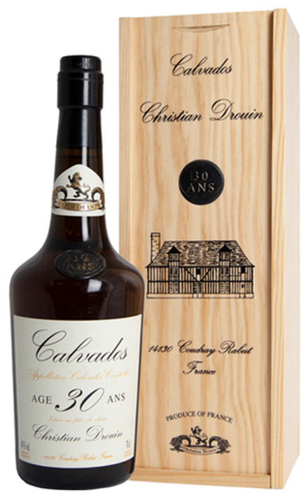 Кальвадос Christian Drouin Calvados 30 ans п/уп (дерево), 0.7 л