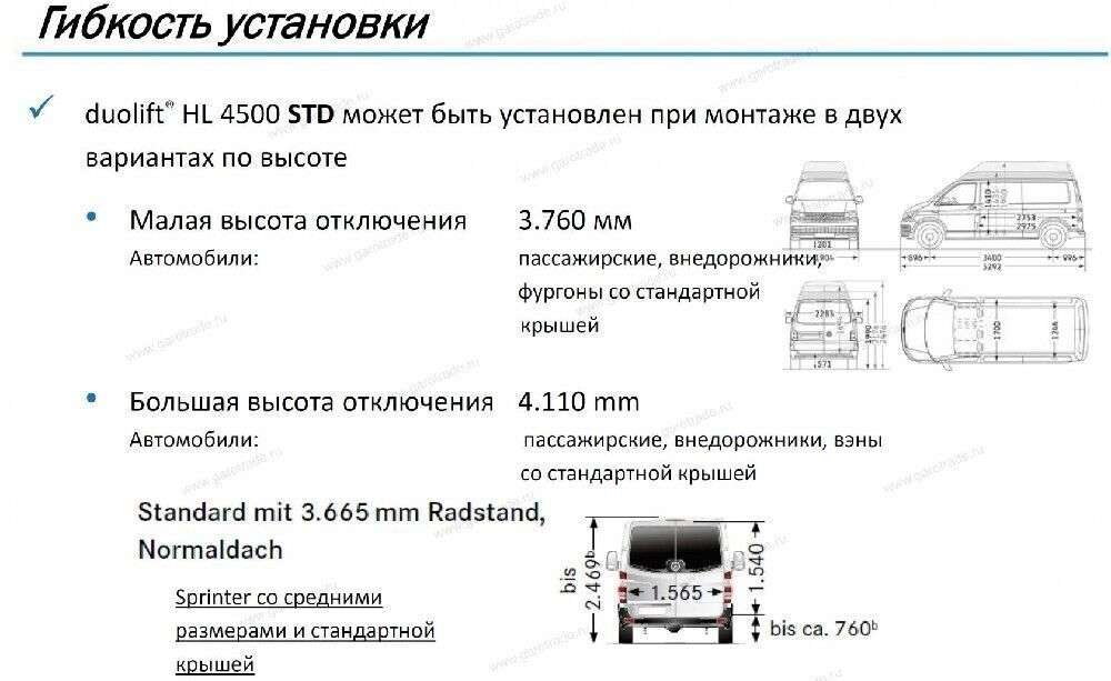 Подъёмник двухстоечный Hofmann Duolift 4500 STD
